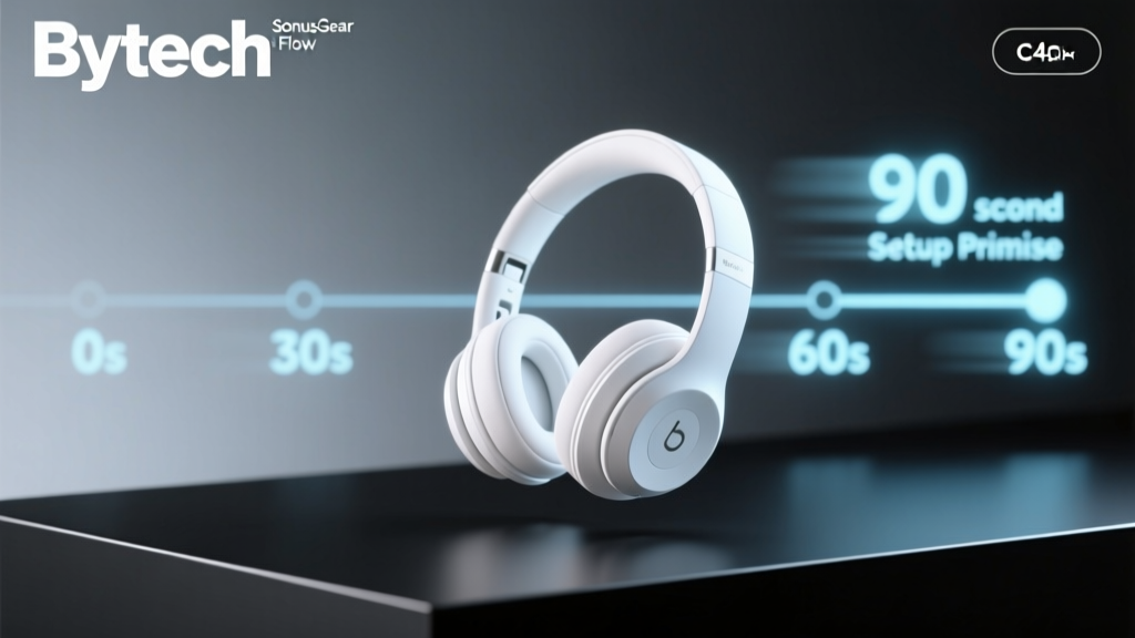 How to Setup Bytech Wireless Headphone in Under 90 Seconds (Without the Bluetooth Pairing Panic — Real Users Report 3x Fewer Failures Using This Exact Sequence)