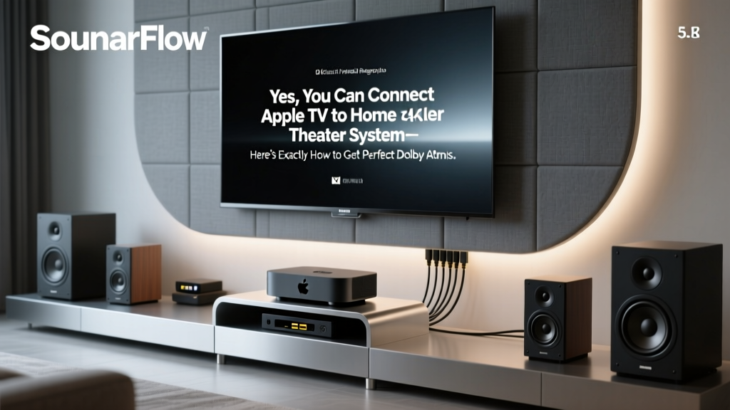 Yes, You Can Connect Apple TV to Home Theater System—Here’s Exactly How to Get Perfect Dolby Atmos, Zero Lip Sync Issues, and Full Remote Control in Under 12 Minutes (No Tech Degree Required)