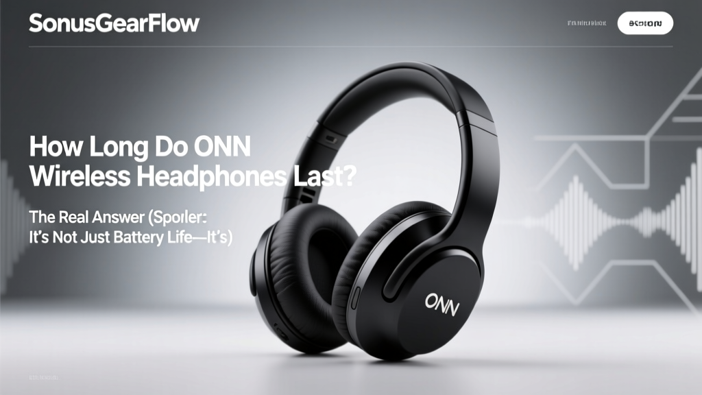 How Long Do ONN Wireless Headphones Last? The Real Answer (Spoiler: It’s Not Just Battery Life—It’s Build Quality, Firmware, and How You Treat Them)