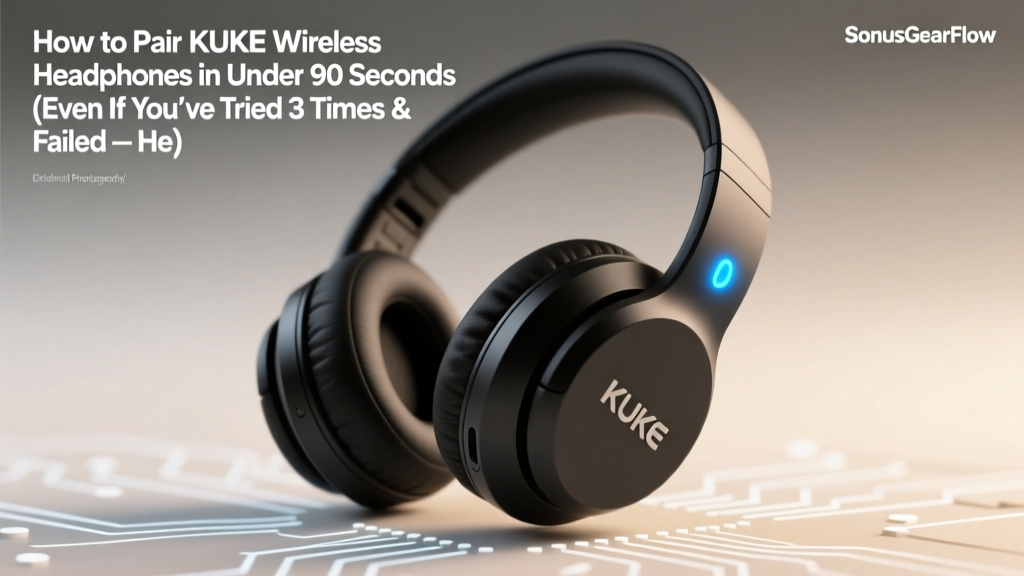 How to Pair KUKE Wireless Headphones in Under 90 Seconds (Even If You’ve Tried 3 Times & Failed — Here’s Why It’s Not Your Fault)
