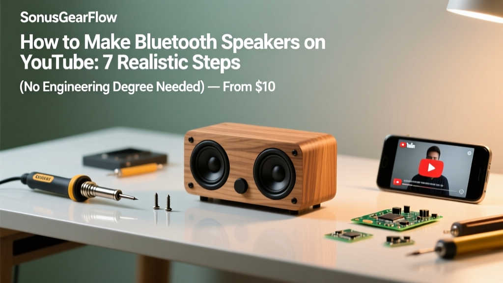 How to Make Bluetooth Speakers on YouTube: 7 Realistic Steps (No Engineering Degree Needed) — From $20 Kits to Pro-Grade Builds with Measurable Sound Quality Improvements