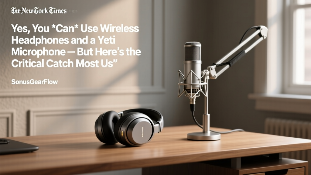 Yes, You *Can* Use Wireless Headphones and a Yeti Microphone — But Here’s the Critical Catch Most Users Miss (and How to Fix It Without Buying New Gear)