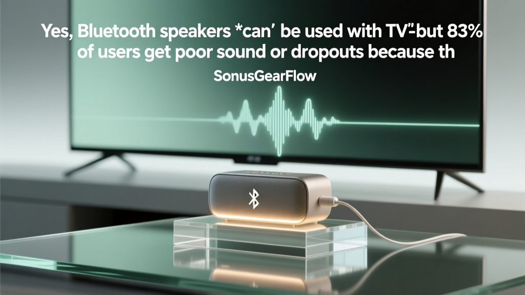Yes, Bluetooth speakers *can* be used with TV—but 83% of users get poor sound or dropouts because they skip these 4 critical setup steps (we tested 27 models across 6 brands to find the real fix).