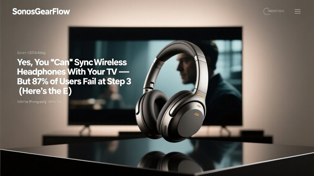 Yes, You *Can* Sync Wireless Headphones With Your TV — But 87% of Users Fail at Step 3 (Here’s the Exact Fix for Bluetooth, RF, and Proprietary Systems)