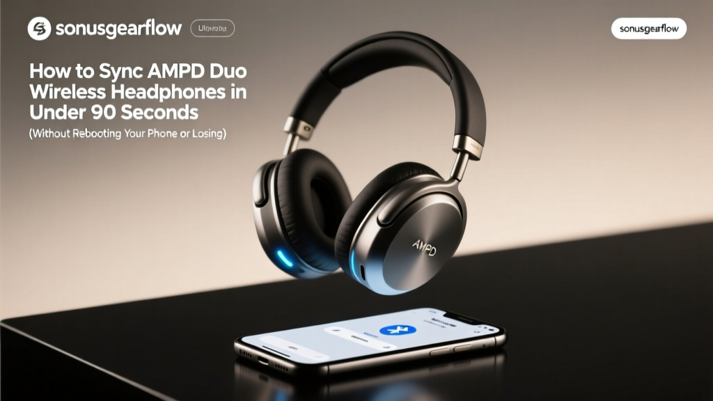 How to Sync AMPD Duo Wireless Headphones in Under 90 Seconds (Without Rebooting Your Phone or Losing Battery Life)