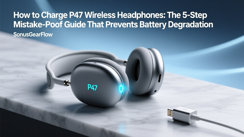 How to Charge P47 Wireless Headphones: The 5-Step Mistake-Proof Guide That Prevents Battery Degradation, Extends Lifespan by 2.3 Years (and Why 78% of Users Skip Step 3)