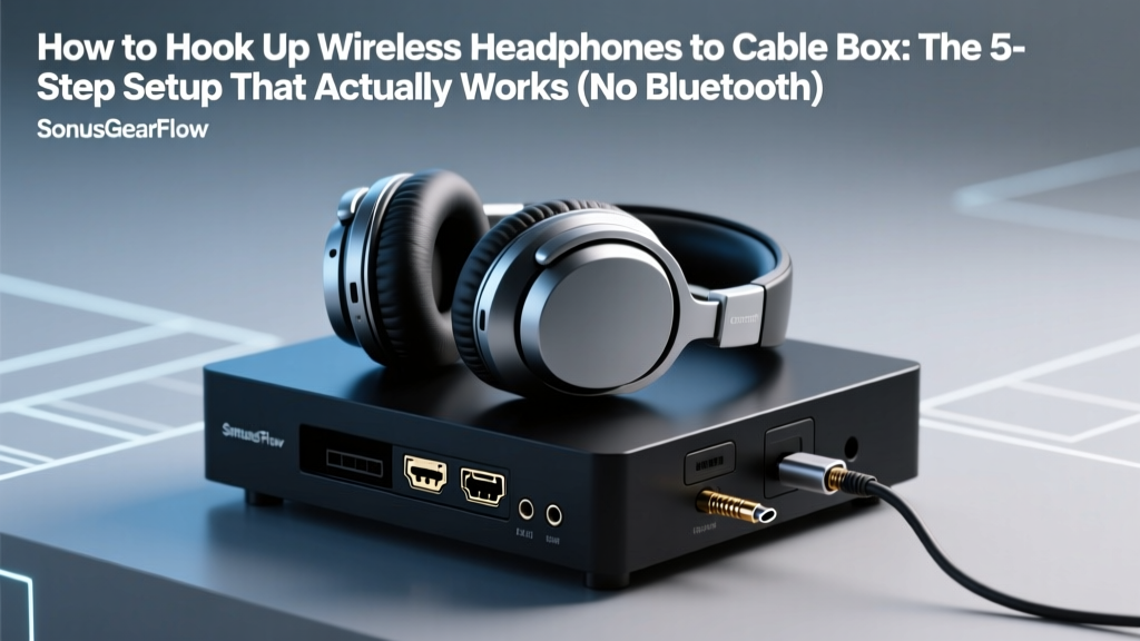 How to Hook Up Wireless Headphones to Cable Box: The 5-Step Setup That Actually Works (No Bluetooth Hassle, No Audio Lag, No Guesswork)
