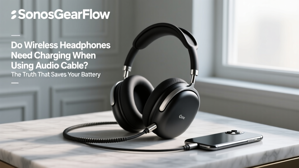 Do Wireless Headphones Need Charging When Using Audio Cable? The Truth That Saves Your Battery (and Your Sanity) — 5 Myths Debunked, 3 Real-World Tests, and Exactly When You Can Skip the Charger