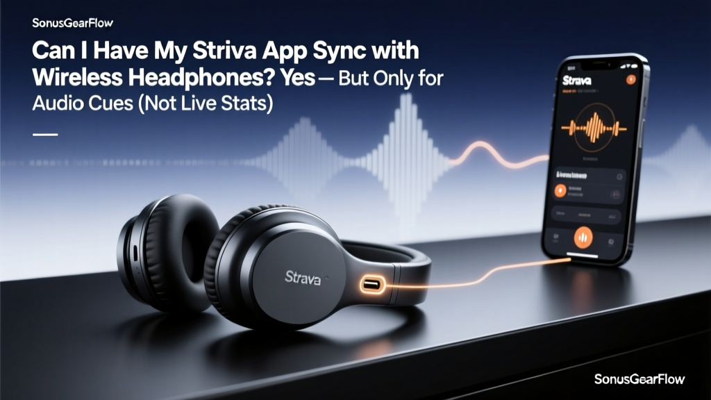 Can I have my Strava app sync with wireless headphones? Yes — but only for audio cues (not live stats), and here’s exactly which models work reliably, how to configure them properly, and why most users fail at the first Bluetooth pairing step.