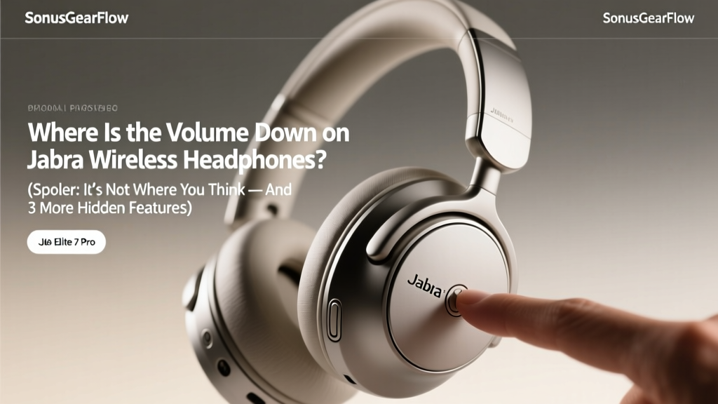 Where Is the Volume Down on Jabra Wireless Headphones? (Spoiler: It’s Not Where You Think — And 3 Models Hide It in Totally Different Places)