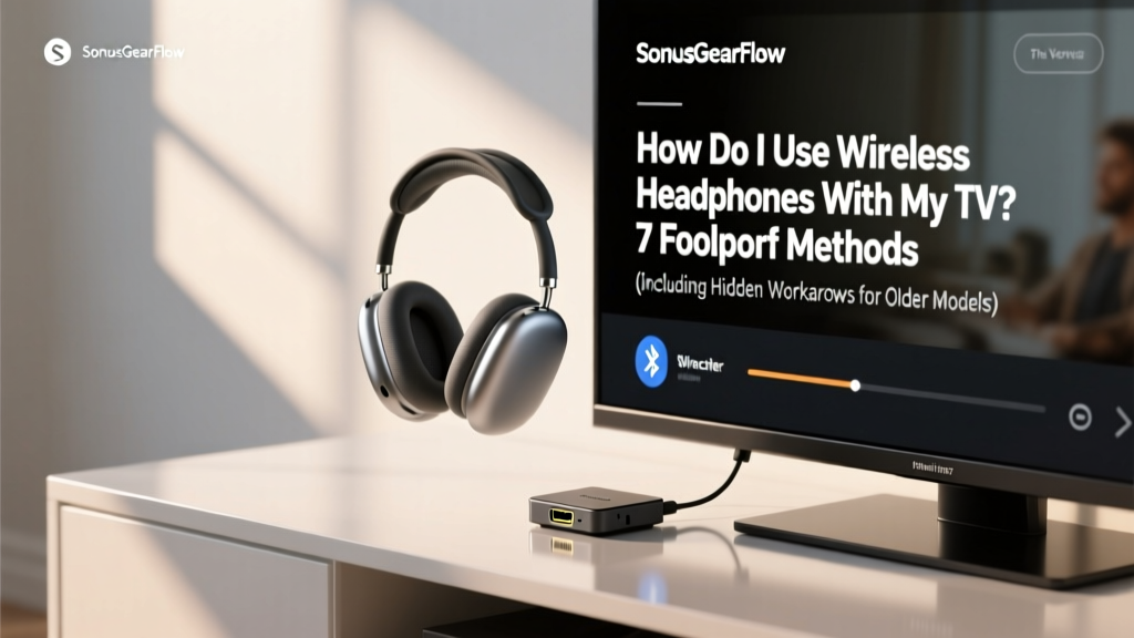 How Do I Use Wireless Headphones With My TV? 7 Foolproof Methods (Including Hidden Workarounds for Older TVs That Don’t Support Bluetooth)