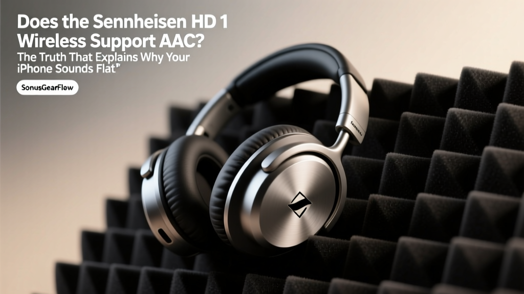Does the Sennheiser HD 1 Wireless Support AAC? The Truth That Explains Why Your iPhone Sounds Flat (and What to Do Instead)