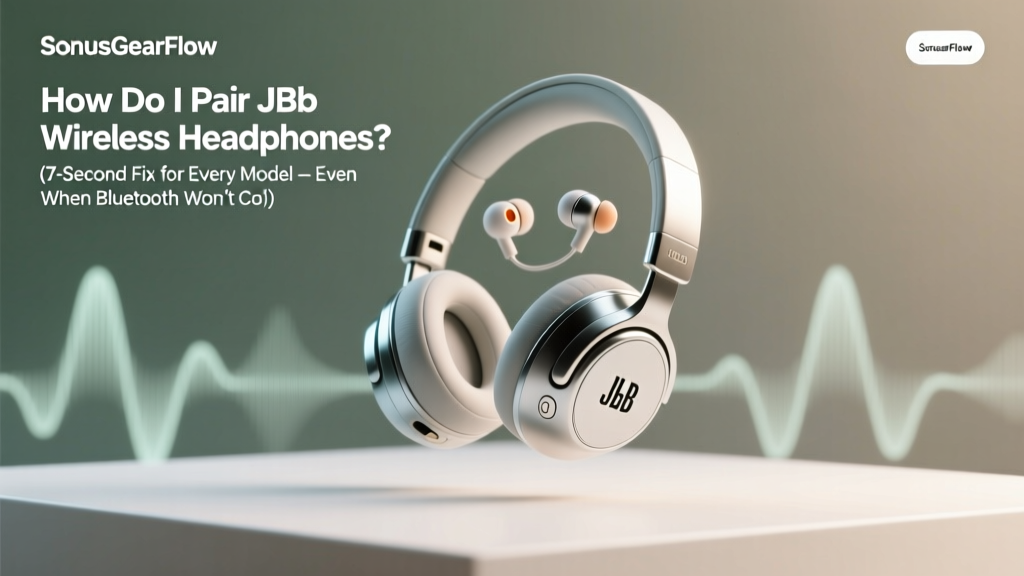 How Do I Pair JLab Wireless Headphones? (7-Second Fix for Every Model — Even When Bluetooth Won’t Connect or Keeps Dropping)