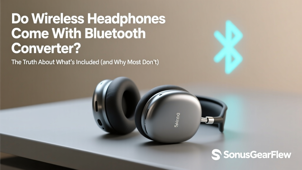 Do Wireless Headphones Come With Bluetooth Converter? The Truth About What’s Included (and Why Most Don’t — Plus How to Fix It in Under 2 Minutes)