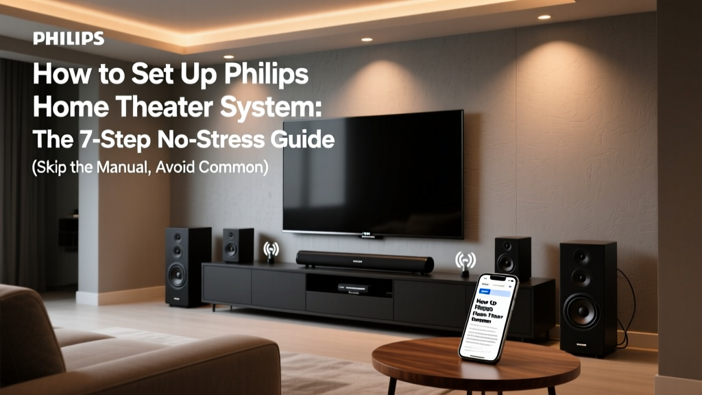 How to Set Up Philips Home Theater System: The 7-Step No-Stress Guide (Skip the Manual, Avoid Common Wiring Mistakes, and Get Cinema-Quality Sound in Under 45 Minutes)