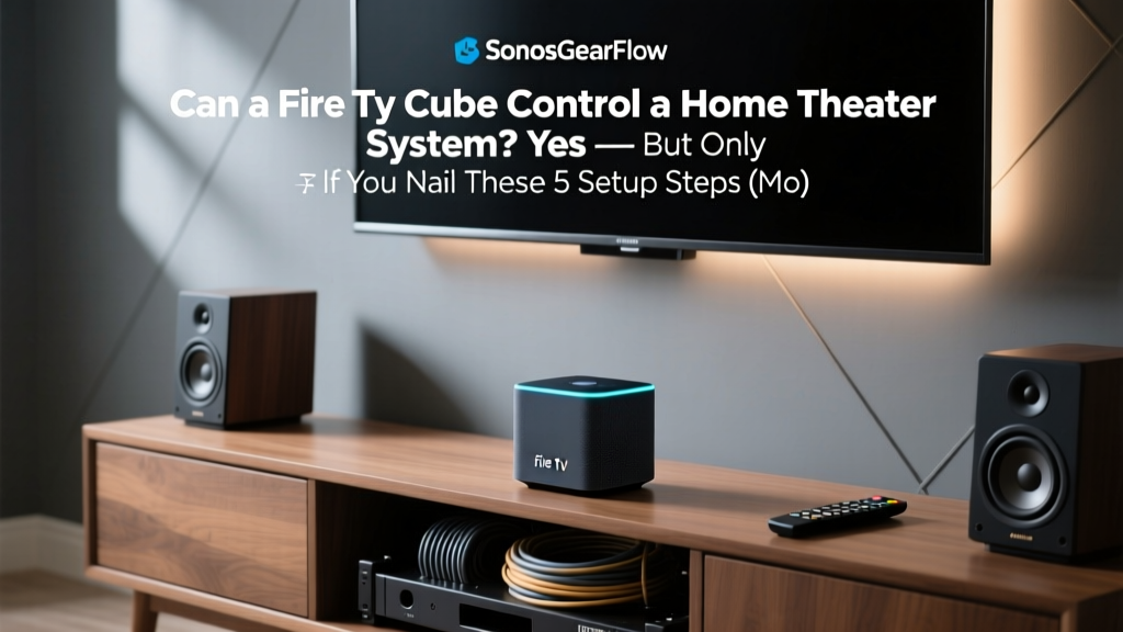 Can a Fire TV Cube Control a Home Theater System? Yes — But Only If You Nail These 5 Setup Steps (Most Users Miss #3)
