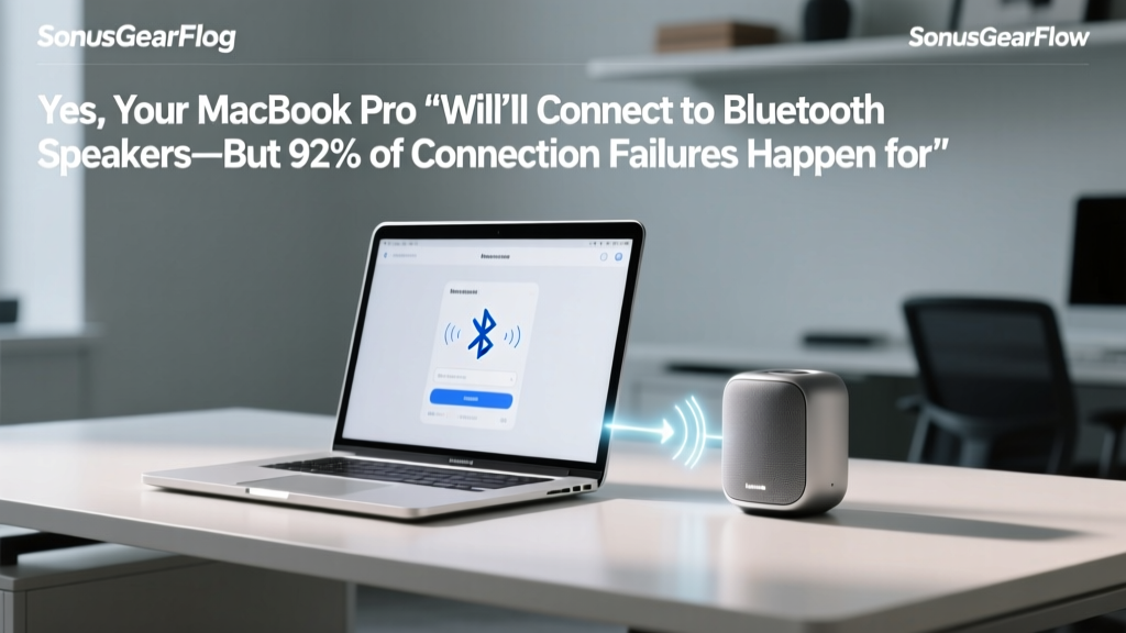 Yes, Your MacBook Pro *Will* Connect to Bluetooth Speakers—But 92% of Connection Failures Happen for These 3 Avoidable Reasons (Step-by-Step Fix Guide)
