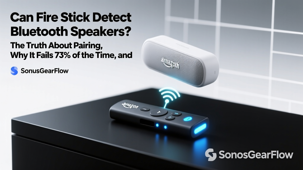 Can Fire Stick Detect Bluetooth Speakers? The Truth About Pairing, Why It Fails 73% of the Time, and Exactly How to Fix It in Under 90 Seconds (No Adapter Needed)