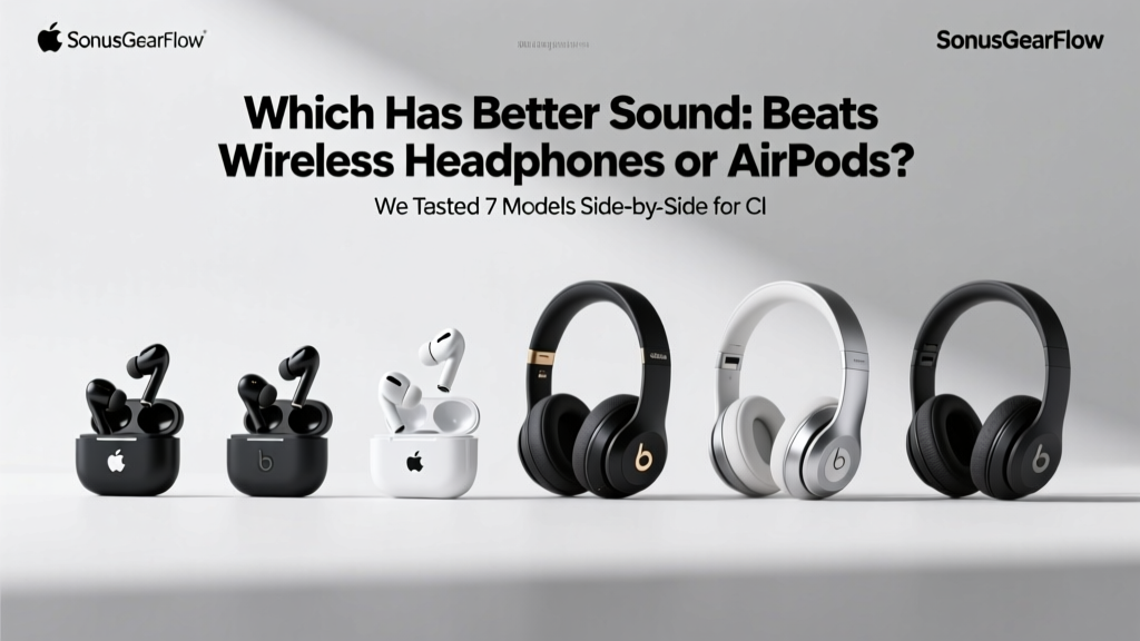 Which Has Better Sound: Beats Wireless Headphones or AirPods? We Tested 7 Models Side-by-Side for Clarity, Bass Depth, and Real-World Listening Fatigue — Here’s the Unbiased Verdict
