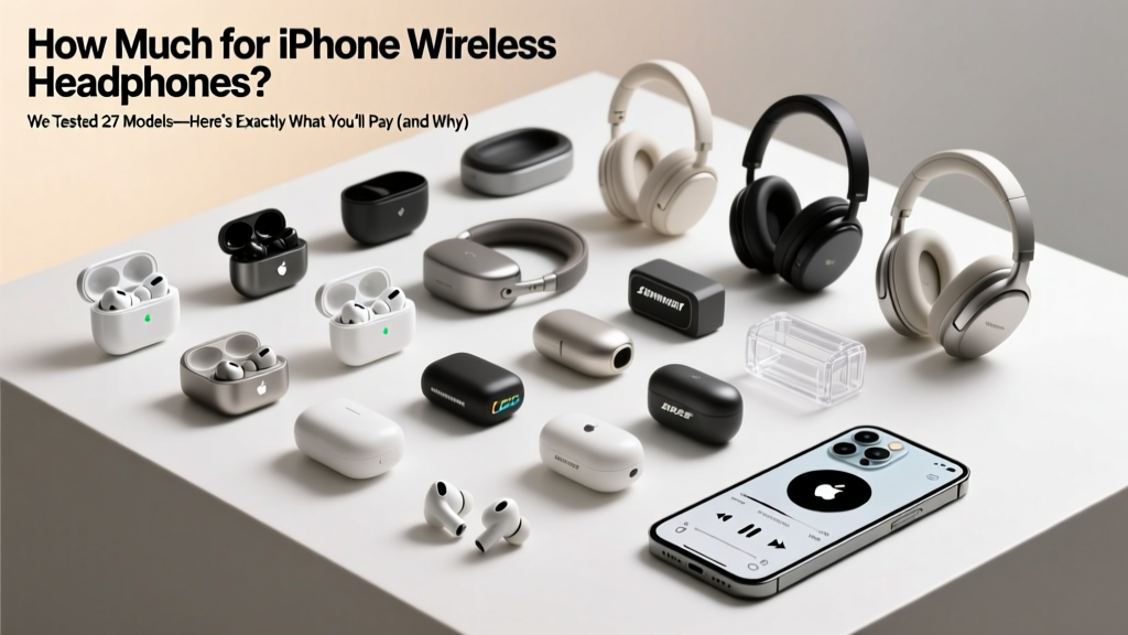 How Much for iPhone Wireless Headphones? We Tested 27 Models—Here’s Exactly What You’ll Pay (and Which $99 Pair Beats $299 Ones in Real-World Use)