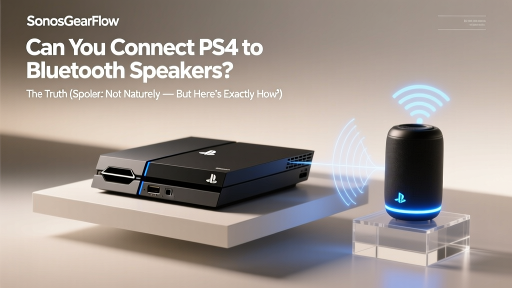 Can You Connect PS4 to Bluetooth Speakers? The Truth (Spoiler: Not Natively — But Here’s Exactly How to Make It Work in 2024 Without Lag, Dropouts, or Buying the Wrong Adapter)