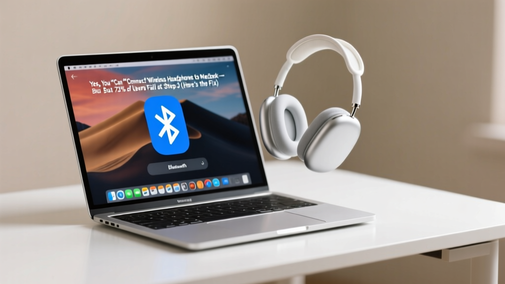 Yes, You *Can* Connect Wireless Headphones to MacBook—But 73% of Users Fail at Step 3 (Here’s the Exact Bluetooth Pairing Flow That Works Every Time, Even With AirPods, Sony WH-1000XM5, and Bose QC Ultra)