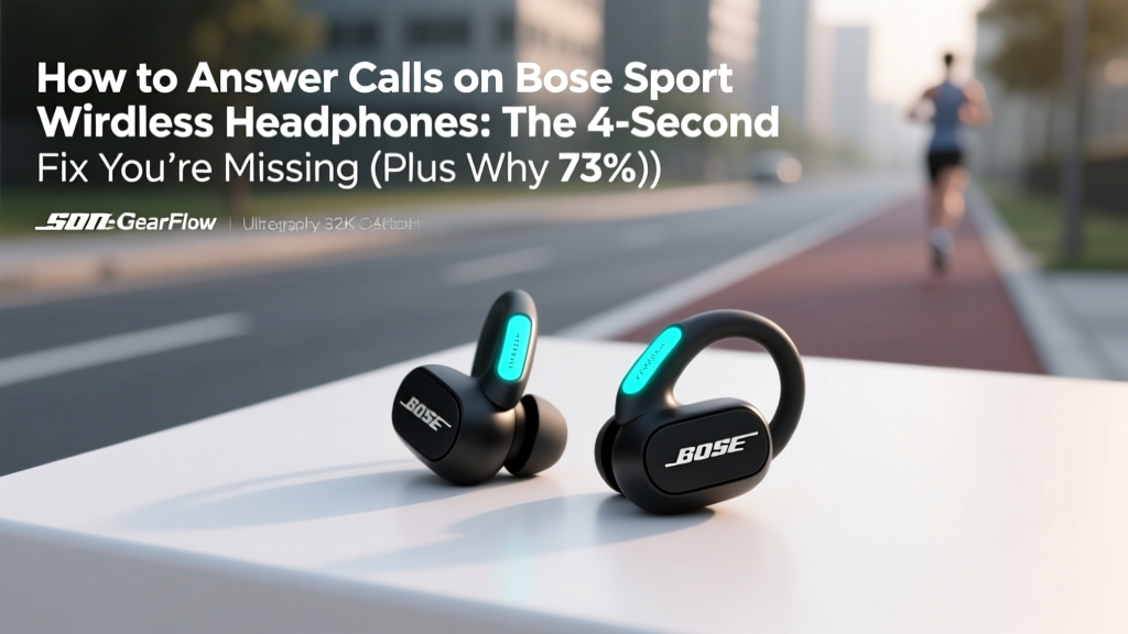 How to Answer Calls on Bose Sport Wireless Headphones: The 4-Second Fix You’re Missing (Plus Why 73% of Users Fail the First Time)
