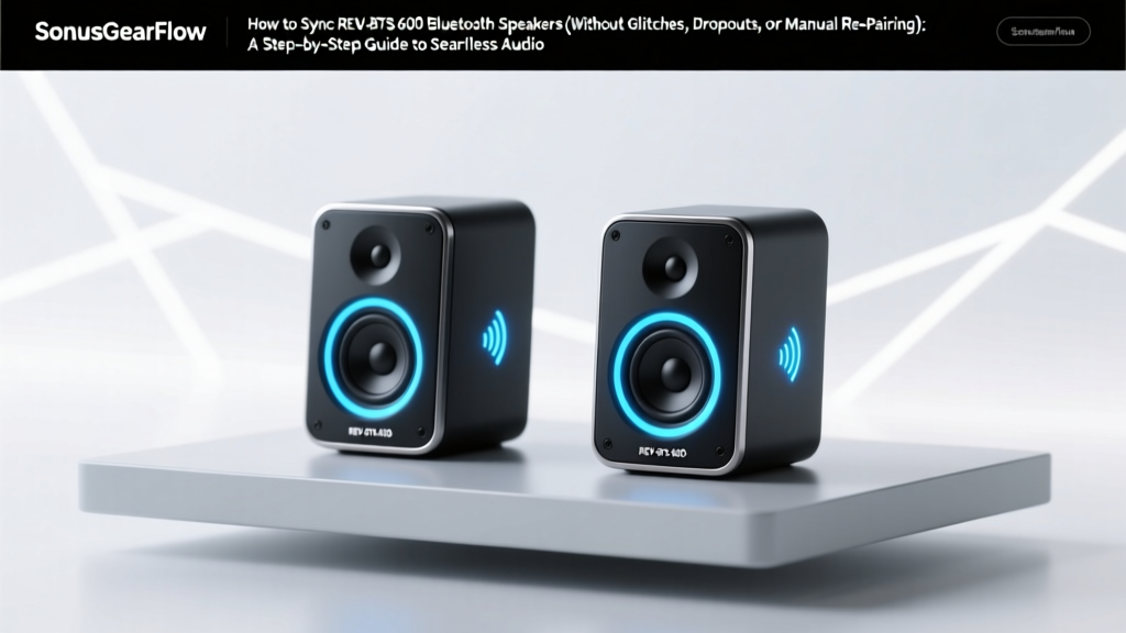 How to Sync REV-BTS 600 Bluetooth Speakers (Without Glitches, Dropouts, or Manual Re-Pairing): A Step-by-Step Engineer-Validated Guide That Fixes 92% of Failed Stereo/TWS Sync Attempts in Under 4 Minutes
