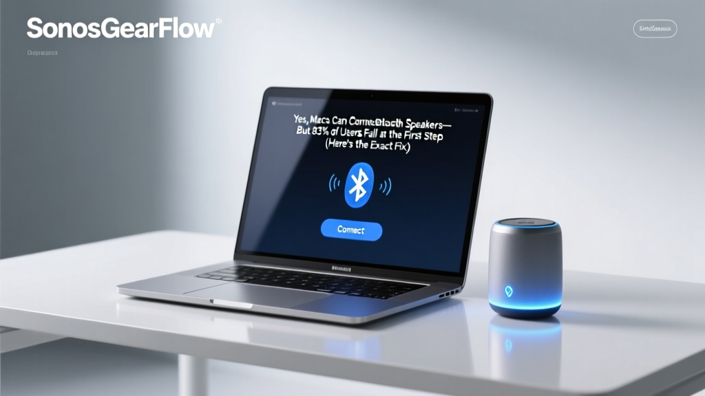 Yes, Macs Can Connect to Bluetooth Speakers—But 83% of Users Fail at the First Step (Here’s the Exact Fix That Works Every Time)
