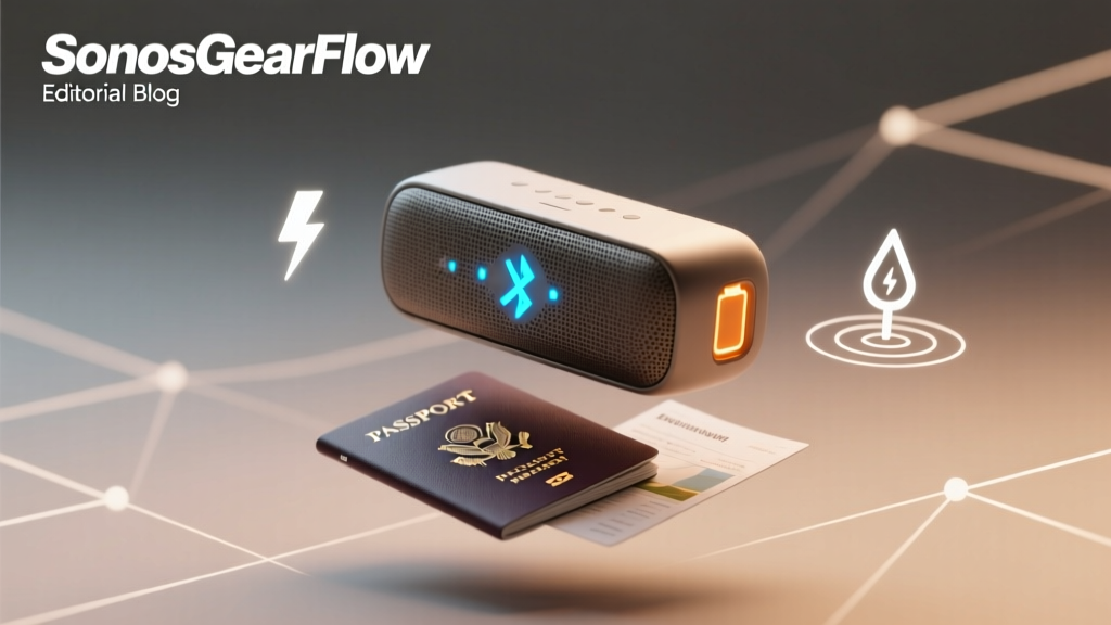 How Bluetooth Speakers Function While Traveling: The Truth About Battery Life, Drop Resistance, and Real-World Connectivity (Spoiler: Your 'Waterproof' Speaker Isn’t Safe in Monsoon Season)