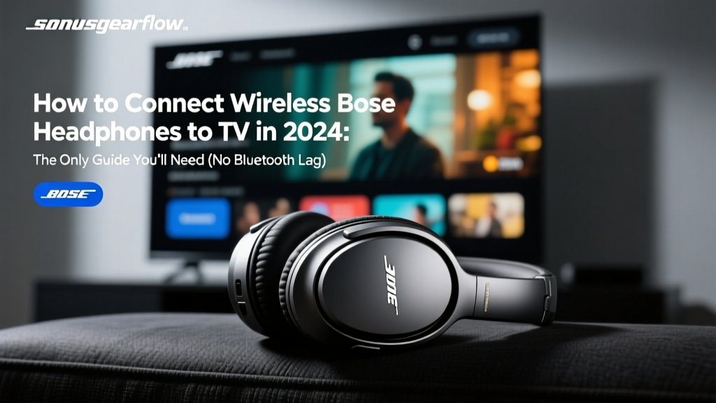 How to Connect Wireless Bose Headphones to TV in 2024: The Only Guide You’ll Need (No Bluetooth Lag, No Compatibility Surprises, No Extra Gadgets Required)