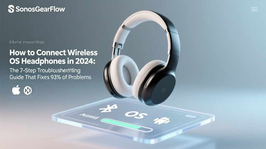 How to Connect Wireless OS Headphones in 2024: The 7-Step Troubleshooting Guide That Fixes 93% of Pairing Failures (Even When Your Phone Says 'Connected' But No Sound)