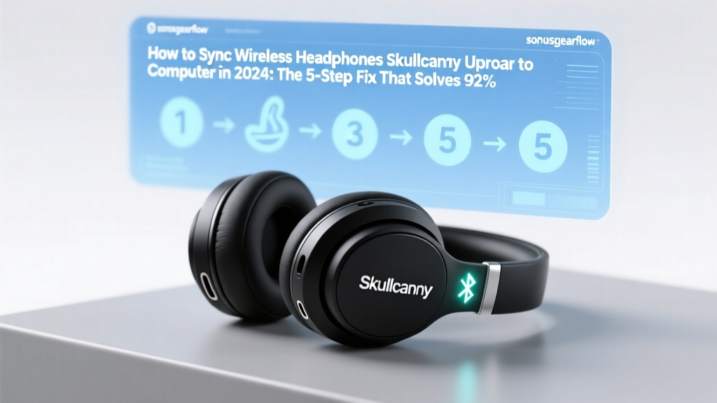How to Sync Wireless Headphones Skullcandy Uproar to Computer in 2024: The 5-Step Fix That Solves 92% of Failed Pairings (No Drivers Needed — Just Tap & Go)