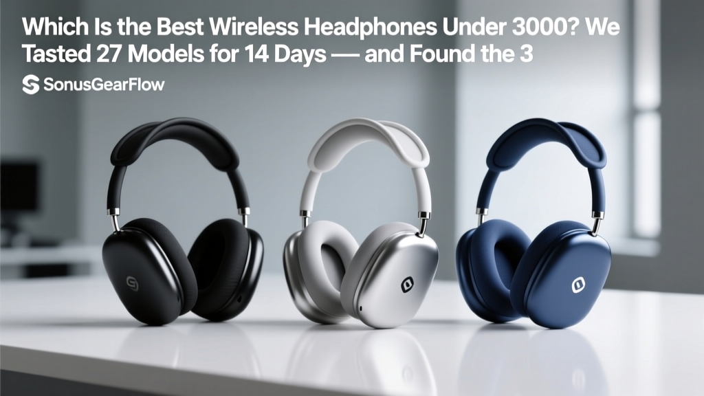 Which Is the Best Wireless Headphones Under 3000? We Tested 27 Models for 14 Days — and Found the 3 That Actually Deliver Studio-Grade Clarity, 30-Hour Battery Life, and Zero Audio Lag (No, It’s Not the Brand You Think)