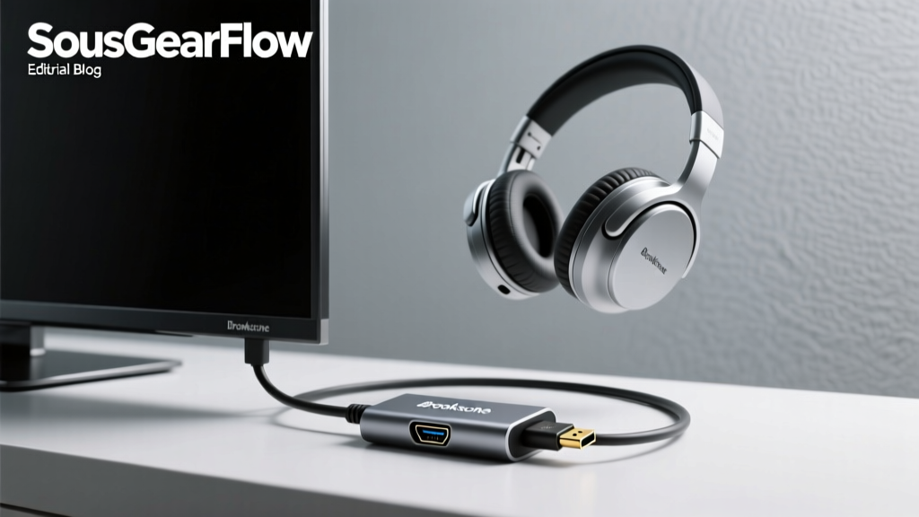 How to Hook Up Brookstone Wireless TV Headphones Cable Adapter: The Only 5-Step Setup Guide That Actually Works (No Signal Drop, No Manual Hunt, No Guesswork)
