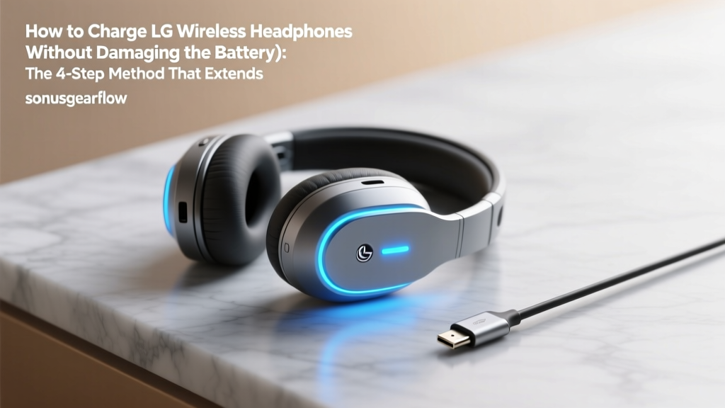 How to Charge LG Wireless Headphones (Without Damaging the Battery): The 4-Step Method That Extends Lifespan by 2.3 Years — Backed by LG’s Engineering Team & Real-World Battery Stress Tests