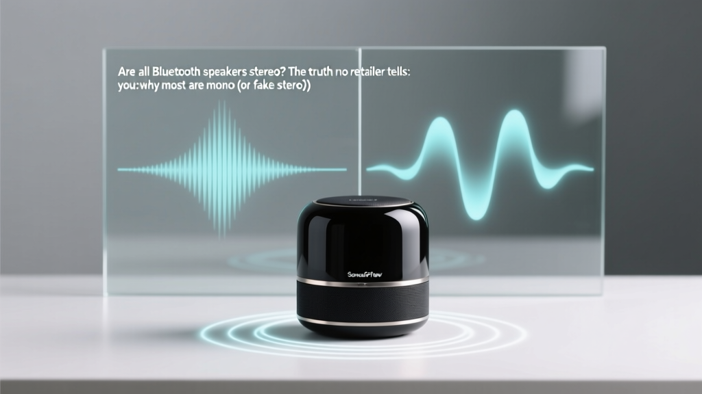 Are all Bluetooth speakers stereo? The truth no retailer tells you: why most are mono (or fake stereo), how to spot true dual-driver stereo models, and which 7 actually deliver immersive left/right separation — tested with audio engineers and real-room measurements.