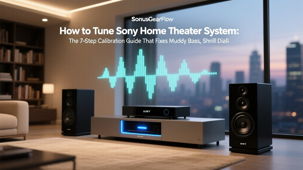 How to Tune Sony Home Theater System: The 7-Step Calibration Guide That Fixes Muddy Bass, Shrill Dialogue & Phantom Sound (No Pro Tools or $300 Mic Required)