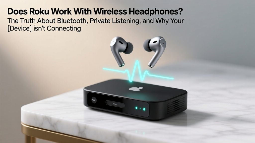 Does Roku Work With Wireless Headphones? The Truth About Bluetooth, Private Listening, and Why Your $200 Headphones Might Not Connect (Plus 4 Verified Workarounds That Actually Work in 2024)