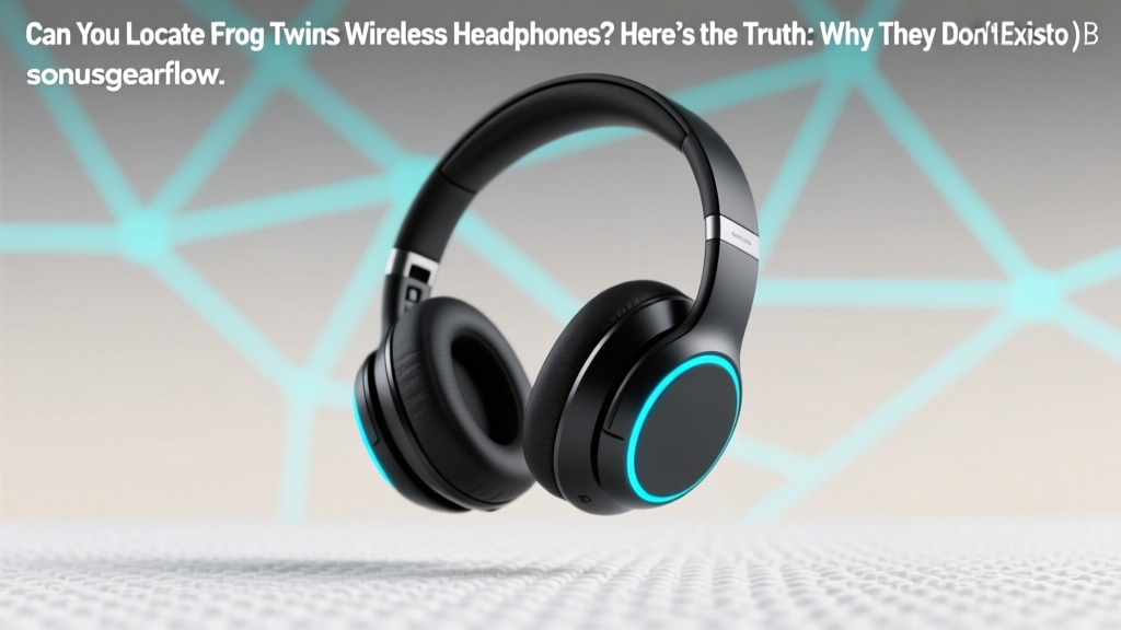 Can You Locate Frog Twins Wireless Headphones? Here’s the Truth: Why They Don’t Exist (And What to Buy Instead to Avoid Counterfeit Scams)