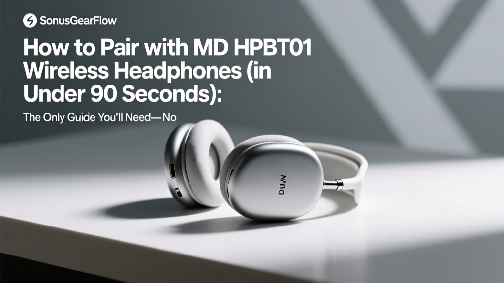 How to Pair with MD HPBT01 Wireless Headphones (in Under 90 Seconds): The Only Guide You’ll Need—No Reset Loops, No ‘Device Not Found’ Frustration, Just Instant, Rock-Stable Bluetooth 5.3 Connection Every Time
