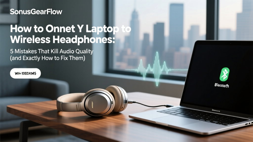 How to Onnet Y Laptop to Wireless Headphones: 5 Mistakes That Kill Audio Quality (and Exactly How to Fix Them in Under 90 Seconds)