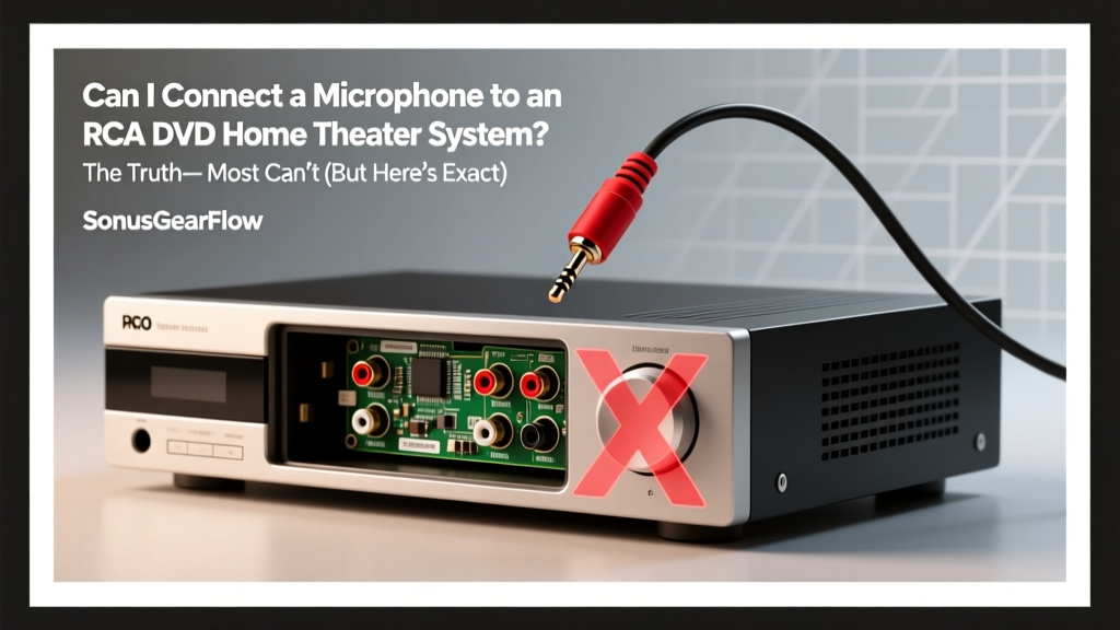 Can I Connect a Microphone to an RCA DVD Home Theater System? The Truth—Most Can’t (But Here’s Exactly How to Make It Work Without Buying New Gear)