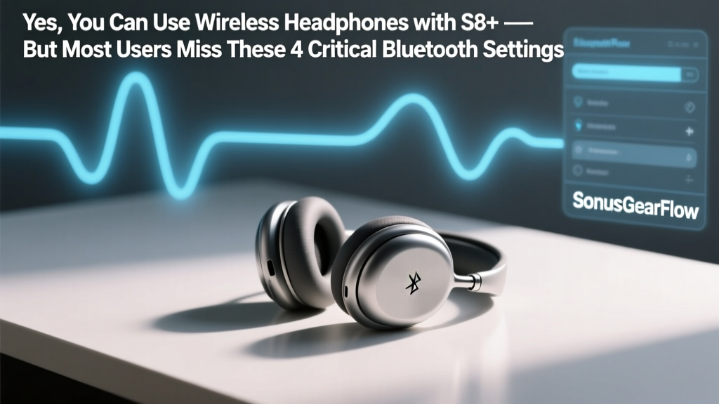 Yes, You Can Use Wireless Headphones with S8+ — But Most Users Miss These 4 Critical Bluetooth Settings That Cause Dropouts, Lag, and Failed Pairing (Here’s Exactly How to Fix Them)