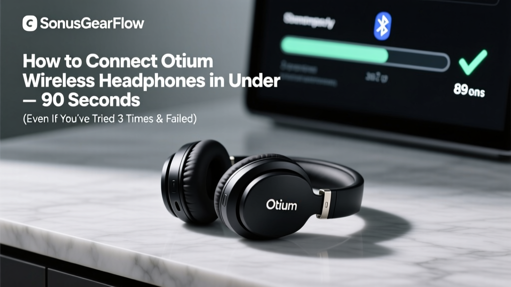 How to Connect Otium Wireless Headphones in Under 90 Seconds (Even If You’ve Tried 3 Times & Failed — Here’s What You’re Missing)