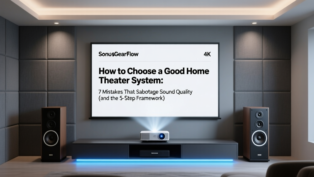 How to Choose a Good Home Theater System: 7 Mistakes That Sabotage Sound Quality (and the 5-Step Framework Pros Use to Avoid Them)
