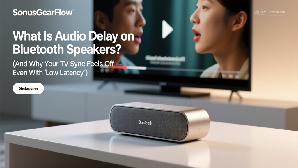 What Is Audio Delay on Bluetooth Speakers? (And Why Your TV Sync Feels Off — Even With 'Low Latency' Mode Enabled)