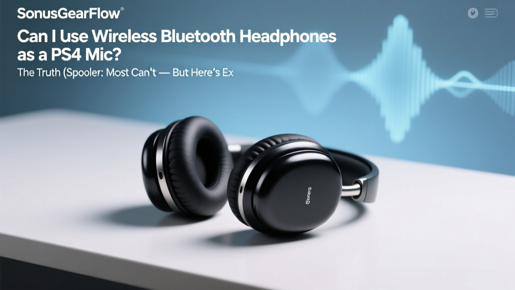 Can I Use Wireless Bluetooth Headphones as a PS4 Mic? The Truth (Spoiler: Most Can’t — But Here’s Exactly How to Make It Work Without Buying New Gear)
