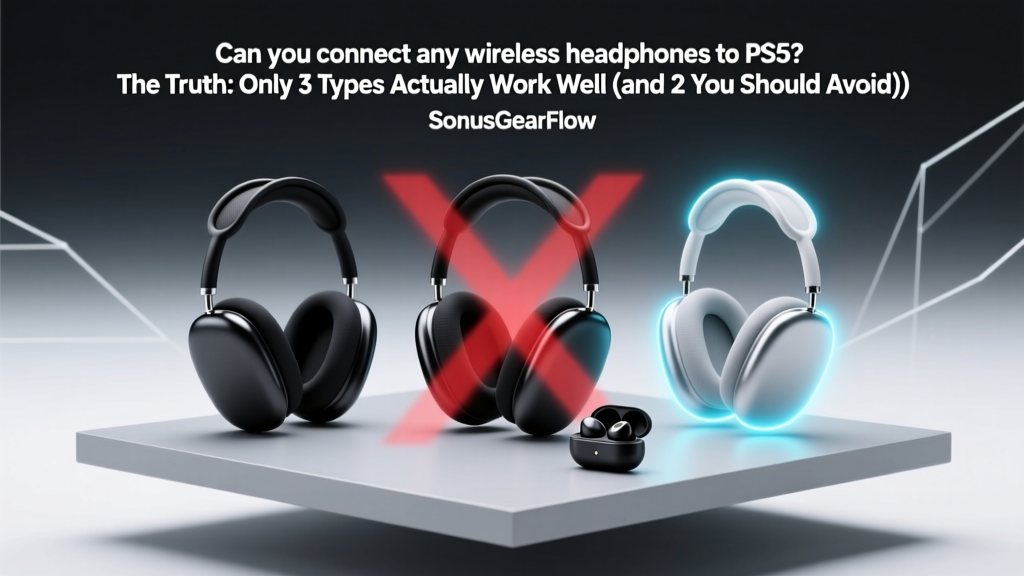 Can you connect any wireless headphones to PS5? The Truth: Only 3 Types Actually Work Well (and 2 You Must Avoid for Lag & Dropouts)