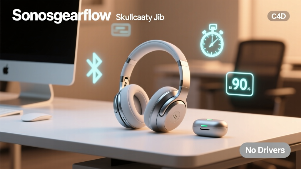 How to Pair Skullcandy Jib Wireless Headphones to a Computer in Under 90 Seconds (No Drivers, No Glitches, Just Works — Even on Windows 11 & macOS Sonoma)